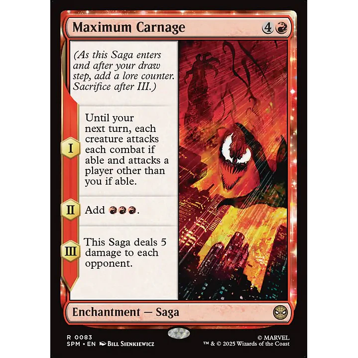Maximum Carnage | Inglés | NM | SPM 1