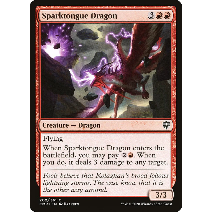 Sparktongue Dragon | Inglés | NM | CMR 1