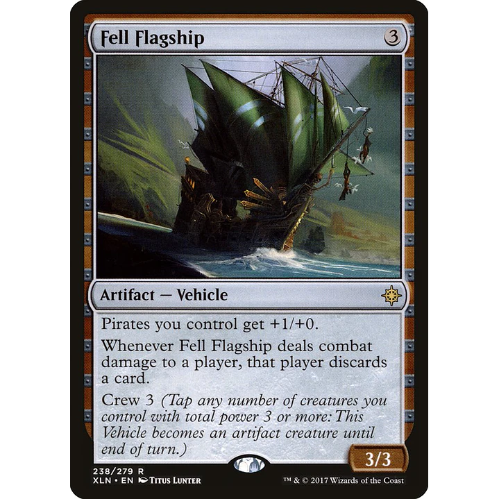 Fell Flagship | Español | NM | XLN 1