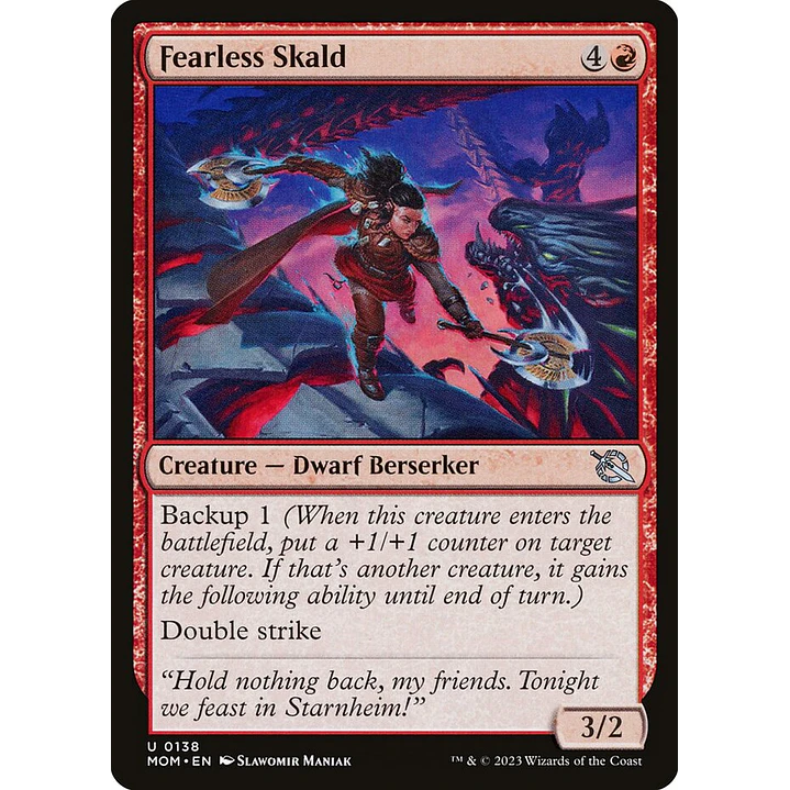 Fearless Skald | Inglés | NM | MOM 1