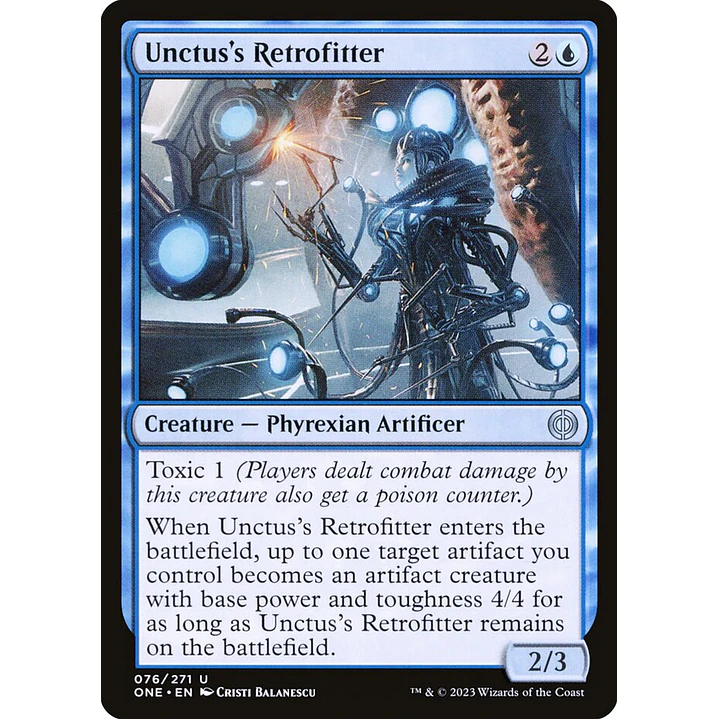 Unctus's Retrofitter | Español | NM | ONE 1