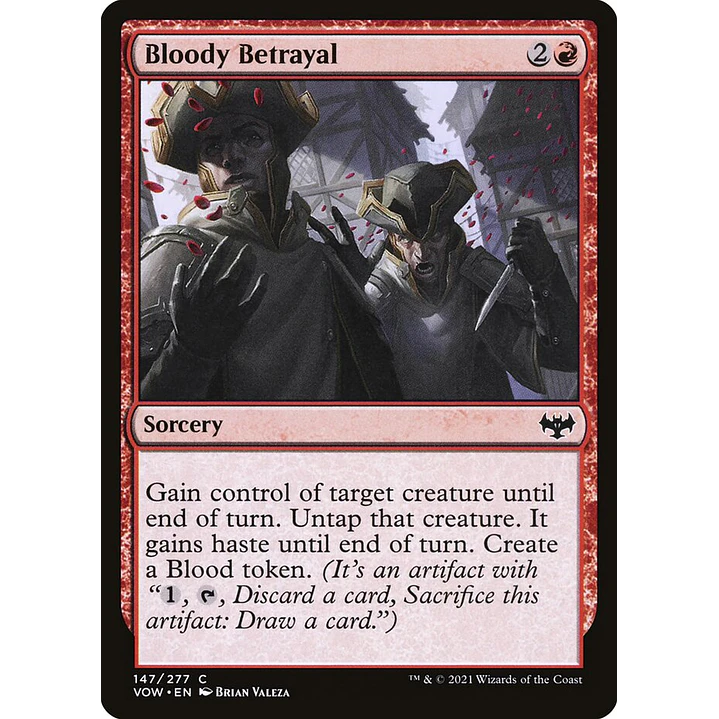 Bloody Betrayal | Inglés | NM | VOW 1