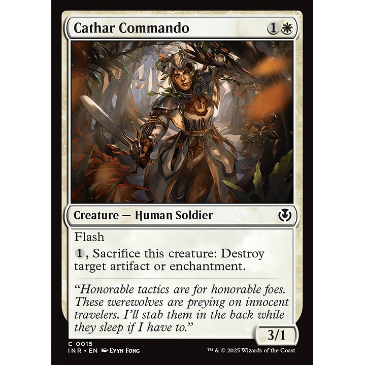 Cathar Commando | Español | NM | INR 1