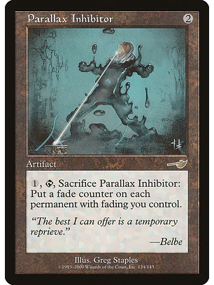 Parallax Inhibitor (Retro Frame) | Español | NM | NEM
