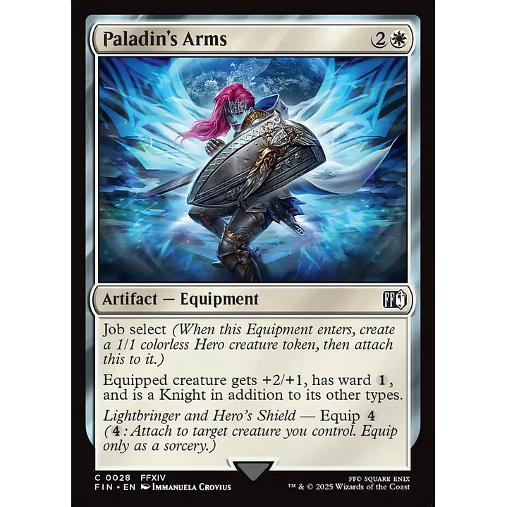 Paladin's Arms | Inglés | NM | FIN 1