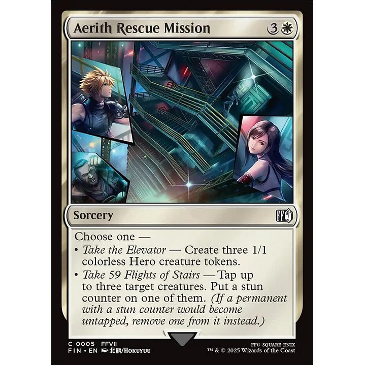 Aerith Rescue Mission | Inglés | NM | FIN 1