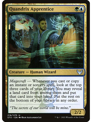 Quandrix Apprentice | Español | NM | STX