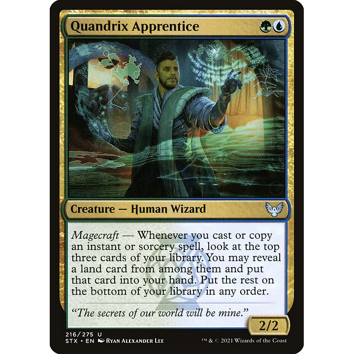 Quandrix Apprentice | Español | NM | STX 1