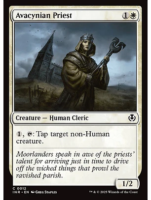 Avacynian Priest | Español | NM | INR