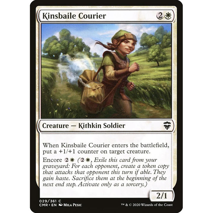 Kinsbaile Courier | Inglés | NM | CMR 1