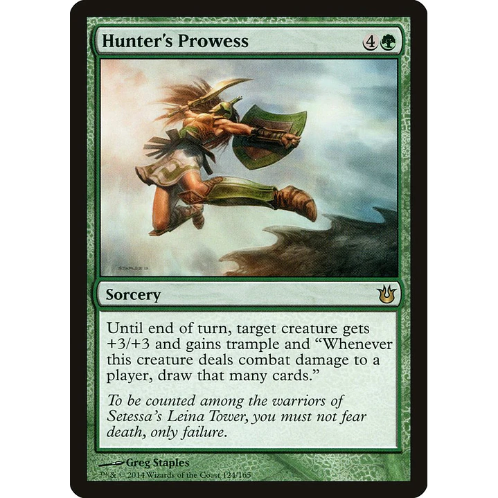 Hunter's Prowess | Español | NM | BNG 1