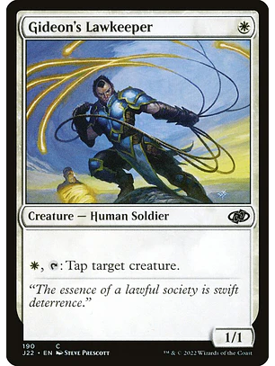 Gideon's Lawkeeper | Español | NM | J22