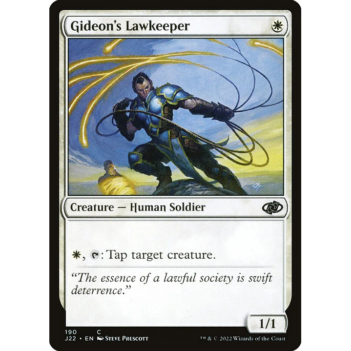 Gideon's Lawkeeper | Español | NM | J22 1
