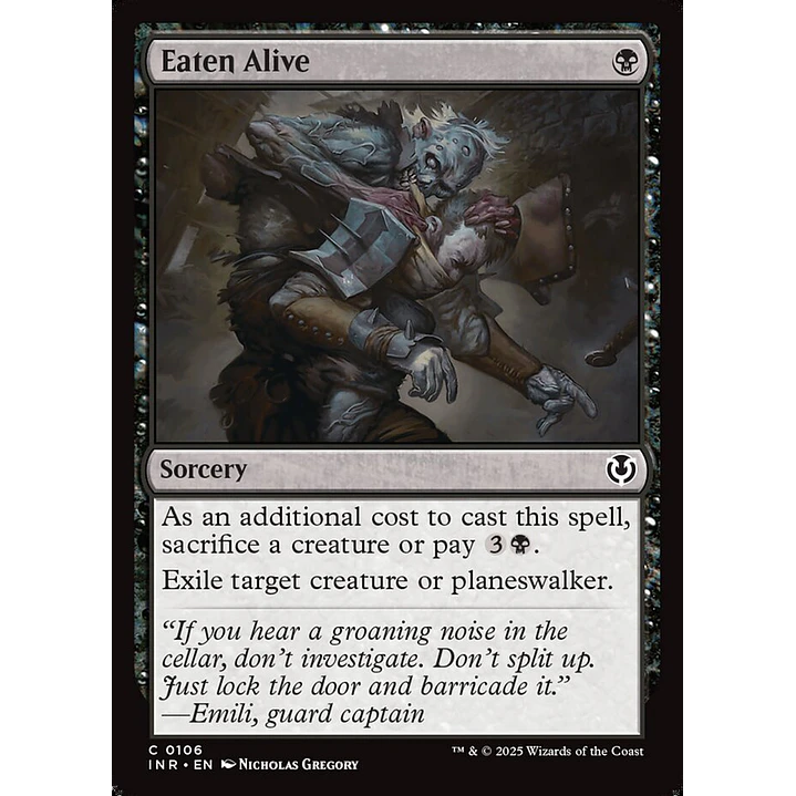 Eaten Alive | Español | NM | INR 1