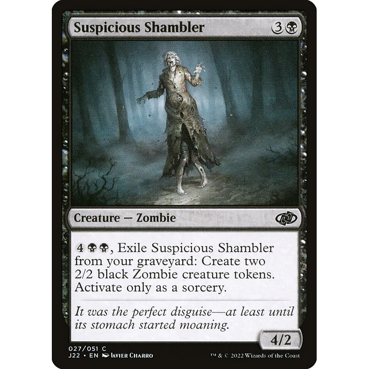 Suspicious Shambler | Español | NM | J22 1
