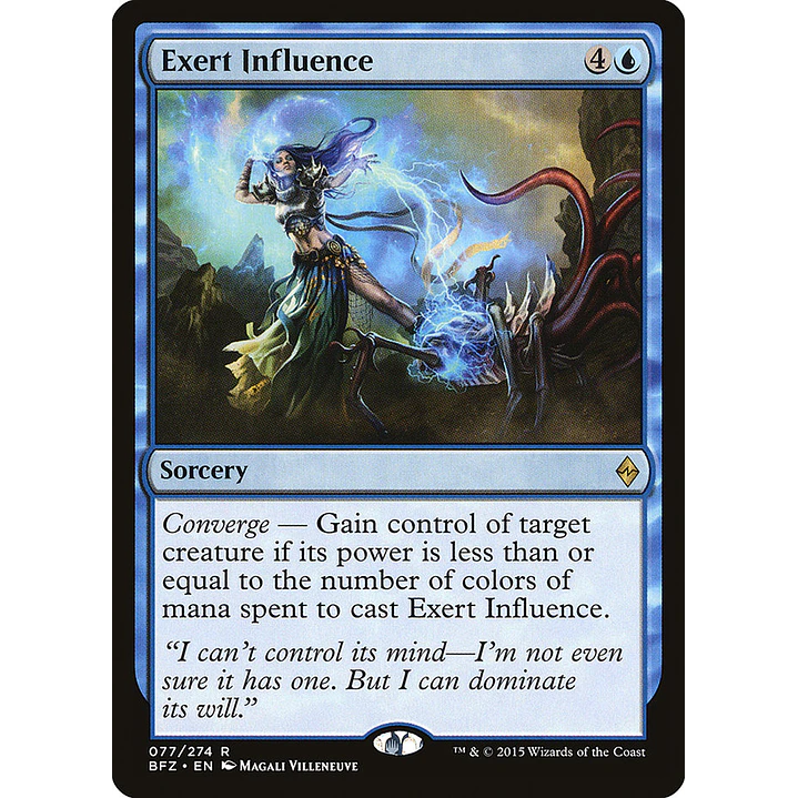 Exert Influence | Español | NM | BFZ 1