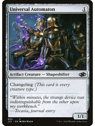 Universal Automaton | Español | NM | J22