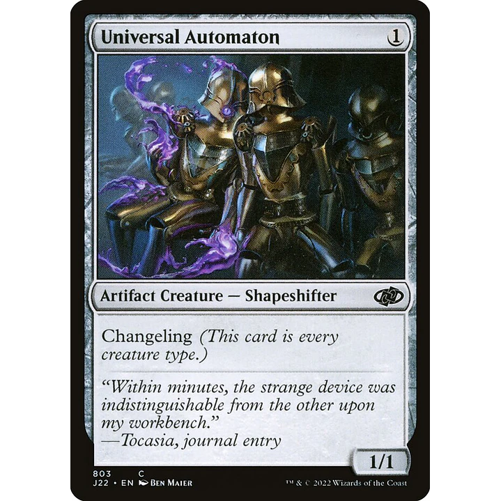 Universal Automaton | Español | NM | J22 1