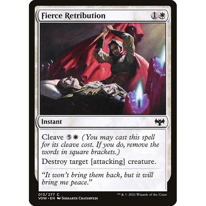 Fierce Retribution | Inglés | NM | VOW 1