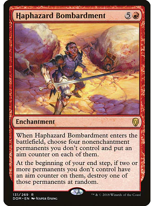 Haphazard Bombardment | Español | NM | DOM