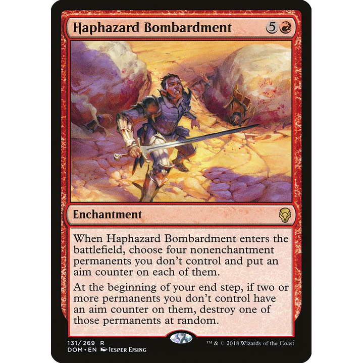 Haphazard Bombardment | Español | NM | DOM 1