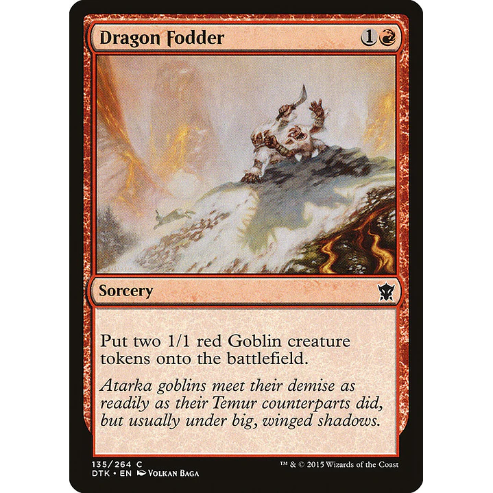Dragon Fodder | Español | NM | DTK 1