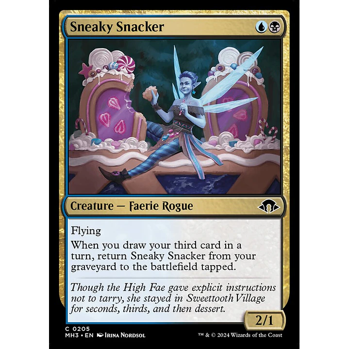 Sneaky Snacker (foil) | Español | NM | MH3 1
