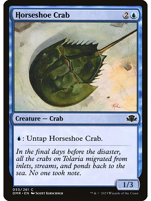 Horseshoe Crab (foil) | Inglés | NM | DMR