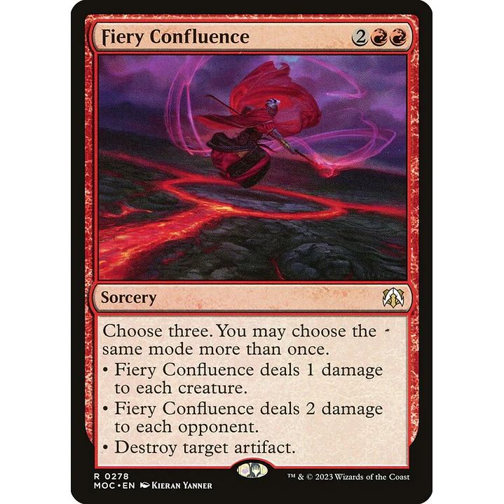 Fiery Confluence | Inglés | NM | MOC 1