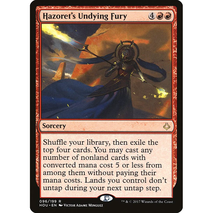 Hazoret's Undying Fury | Español | NM | HOU 1