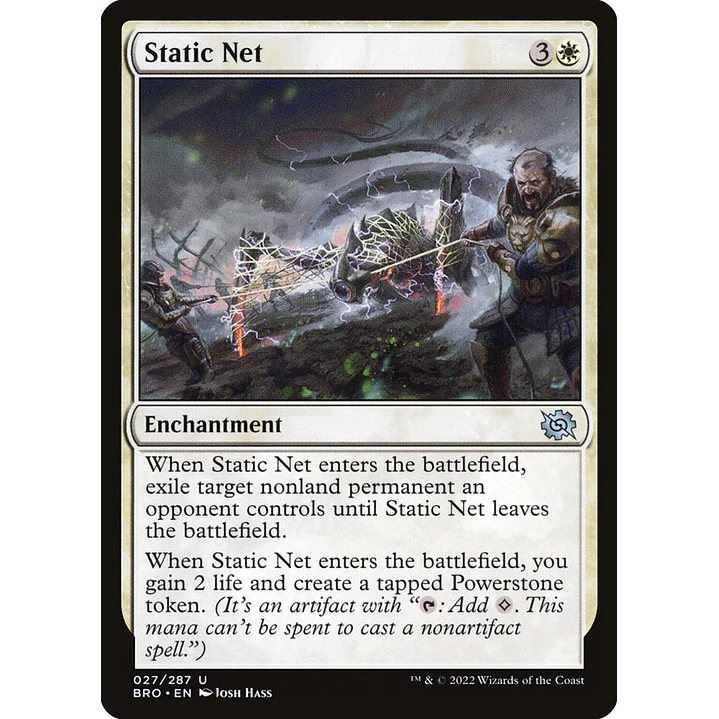 Static Net | Inglés | NM | BRO 1