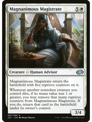 Magnanimous Magistrate | Español | NM | J22