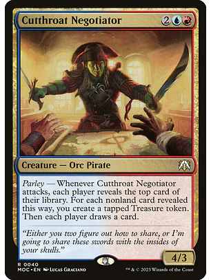 Cutthroat Negotiator | Inglés | NM | MOC