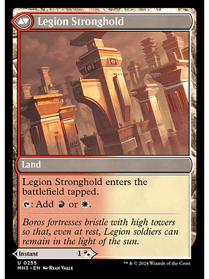 Legion Leadership // Legion Stronghold (foil) | Inglés | NM | MH3