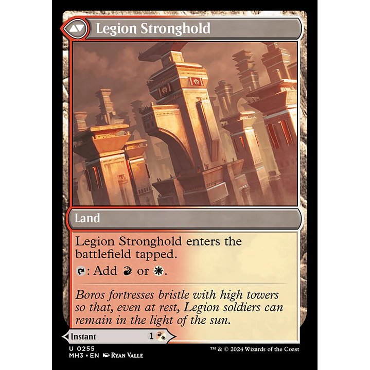 Legion Leadership // Legion Stronghold (foil) | Inglés | NM | MH3 2