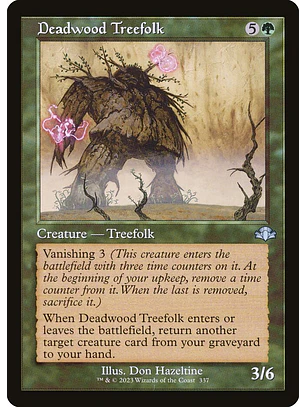 Deadwood Treefolk (Retro Frame foil) | Inglés | NM | DMR