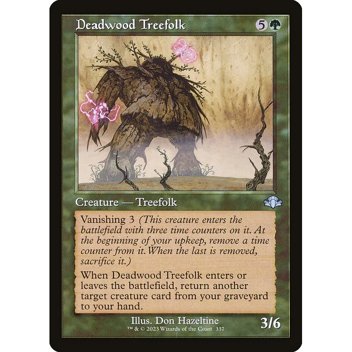 Deadwood Treefolk (Retro Frame foil) | Inglés | NM | DMR 1