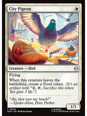 City Pigeon | Inglés | NM | SPM