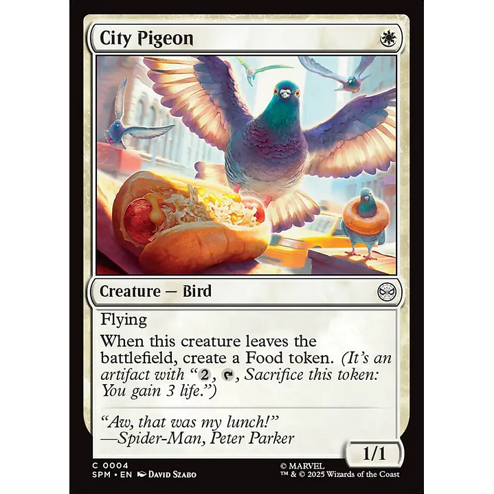 City Pigeon | Inglés | NM | SPM 1