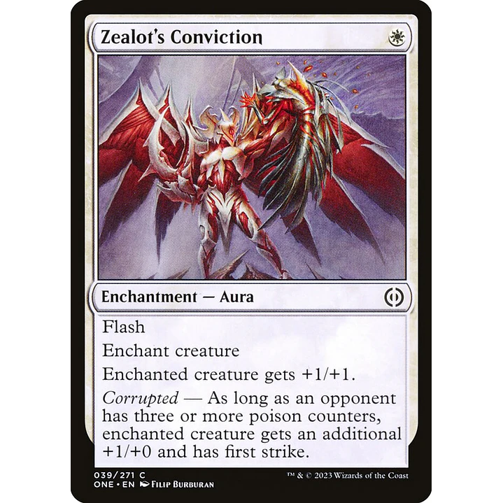 Zealot's Conviction | Inglés | NM | ONE 1