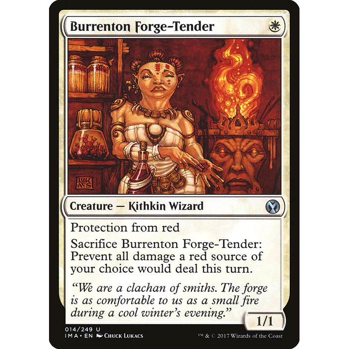 Burrenton Forge-Tender | Inglés | NM | IMA 1