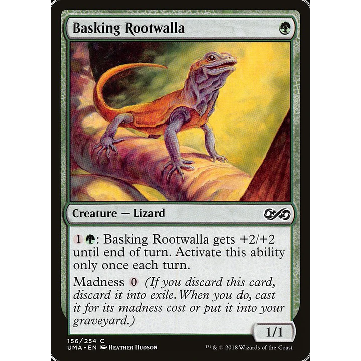 Basking Rootwalla | Inglés | NM | UMA 1