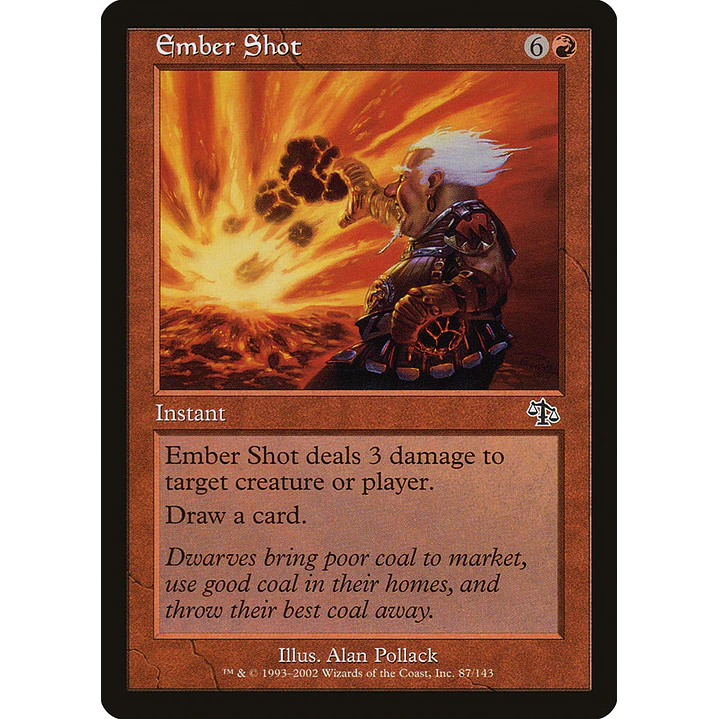 Ember Shot (Retro Frame) | Español | NM | JUD 1