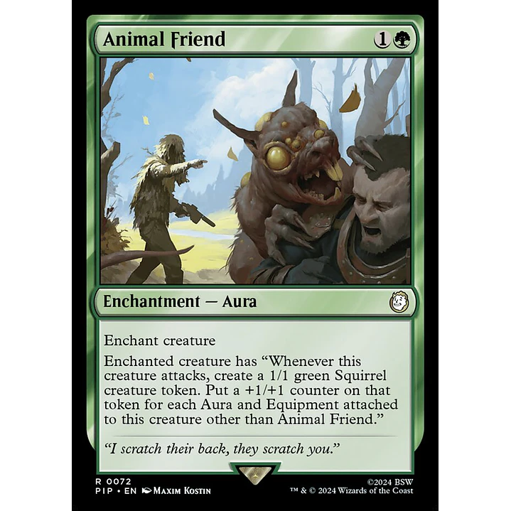 Animal Friend | Inglés | NM | PIP 1