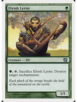 Elvish Lyrist | Español | NM | 8ED