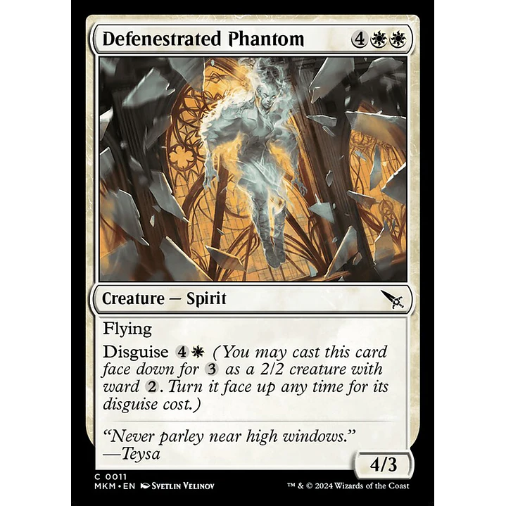 Defenestrated Phantom | Inglés | NM | MKM 1