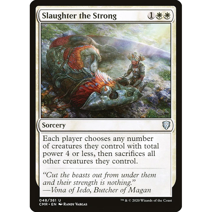 Slaughter the Strong | Inglés | NM | CMR 1