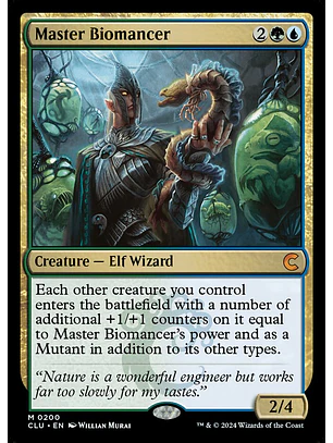 Master Biomancer | Inglés | NM | CLU