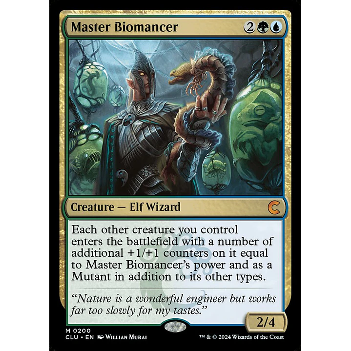 Master Biomancer | Inglés | NM | CLU 1