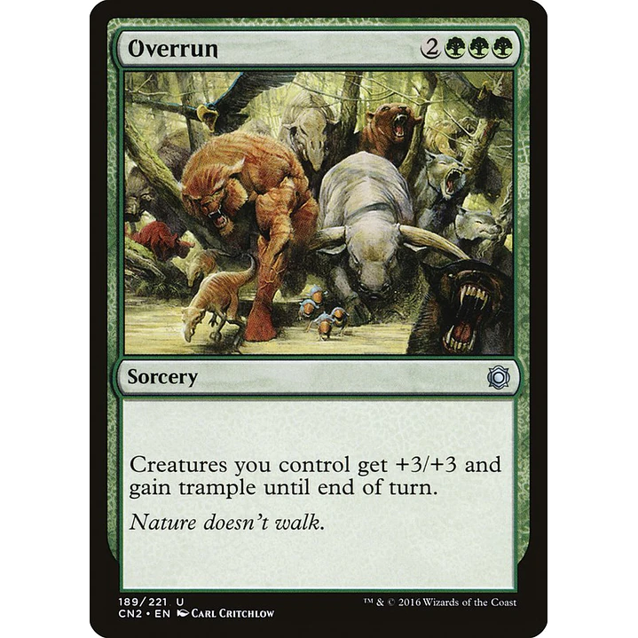 Overrun | Inglés | NM | CN2 1